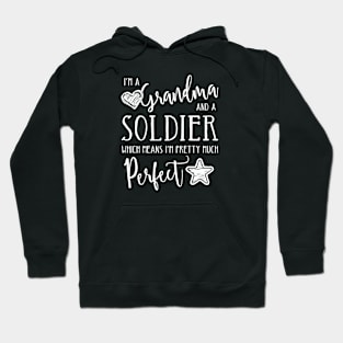 Perfect Grandma and Soldier Hoodie